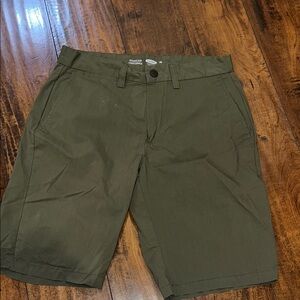 Men's Olive Green Shorts